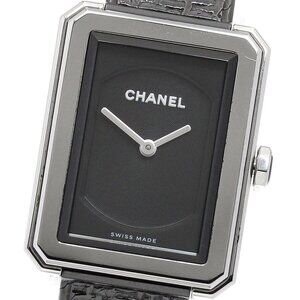 CHANEL Boyfriend tweed H5317 black Dial Quartz Ladies Watch_898126